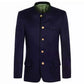 Navy Blue Bavarian Trachten Jacket