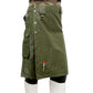 Olive Green Tactical Duty Kilt Right