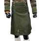 Olive Green Working Kilt with Round Pocket