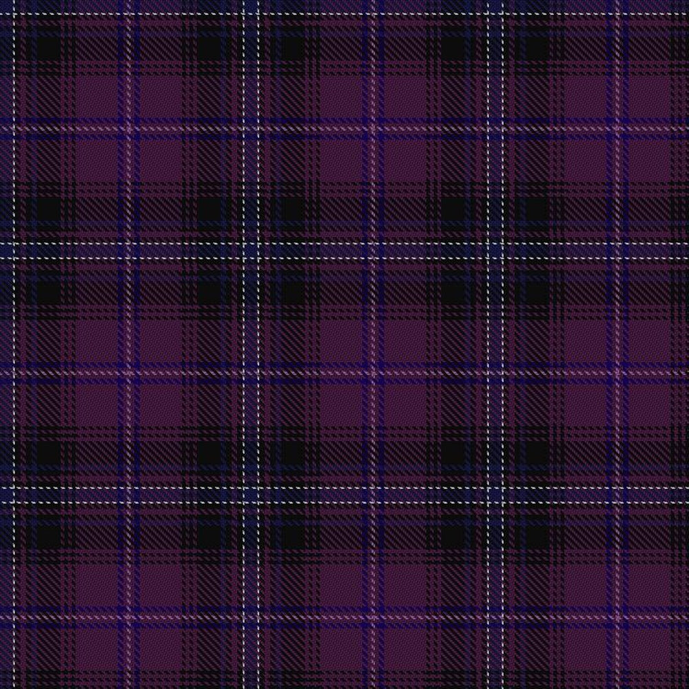 Passion of Scotland Purple Tartan Swatch