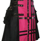 Pink Apron Black Kilt
