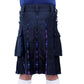 Pride Of Scotland and Black Hybrid Kilt Back