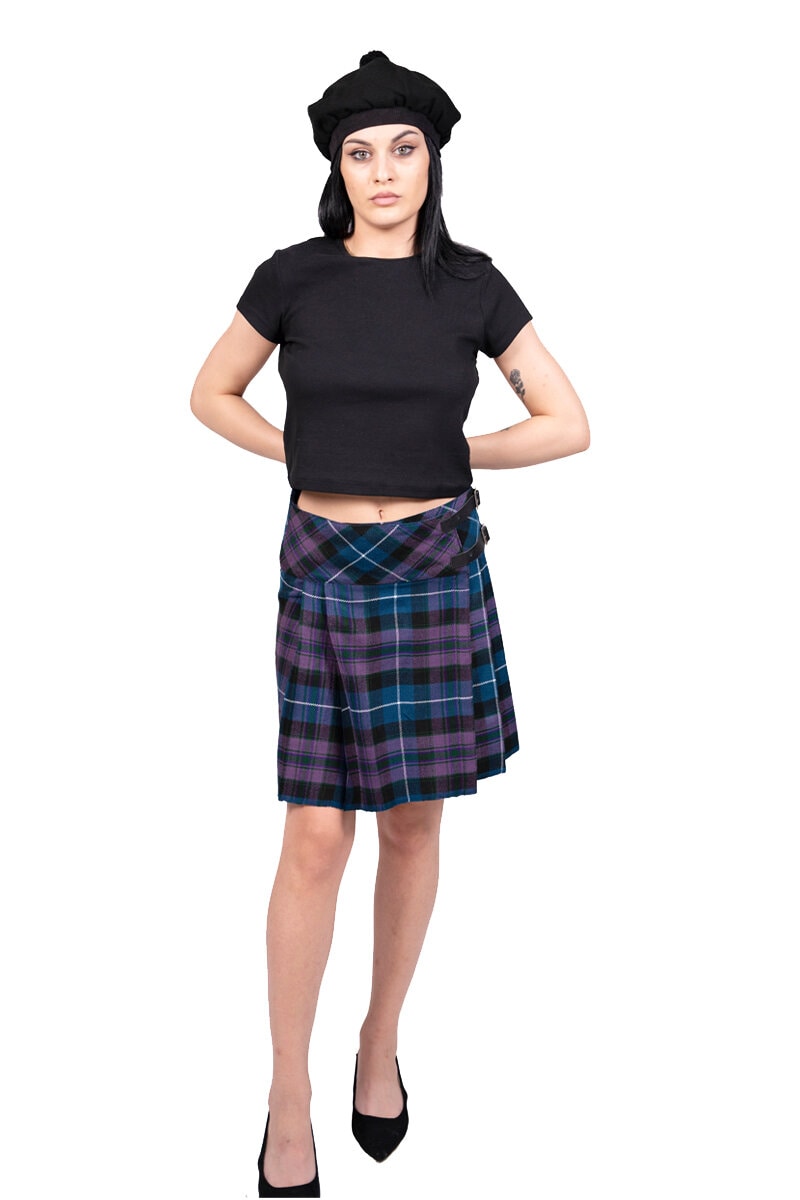 Pride of Scotland Tartan Skirt Front