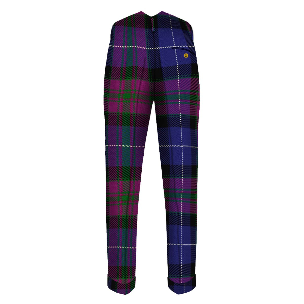 Pride of Scotland Tartan Trouser Back