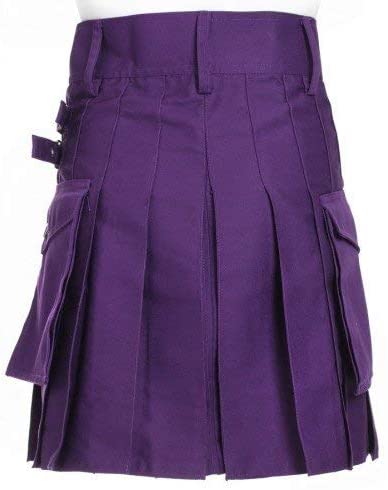 Purple Utility Kilt