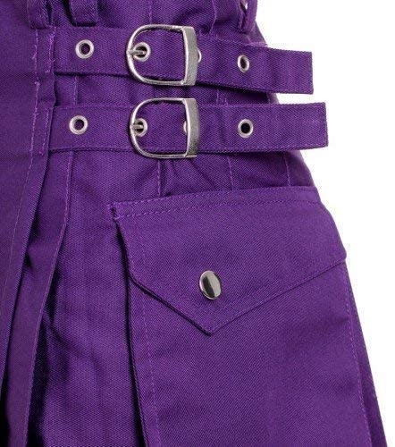 Purple Utility Kilt