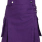 Purple Utility Kilt