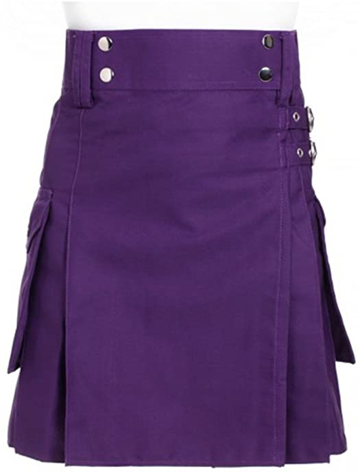 Purple Utility Kilt