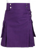 Purple Utility Kilt
