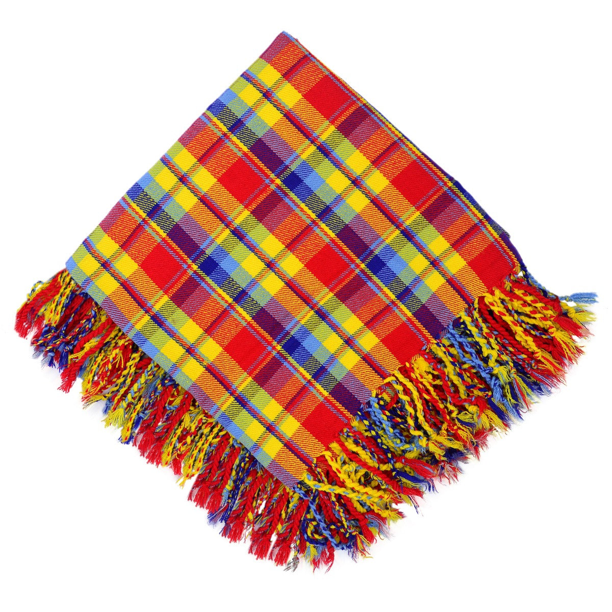 Rainbow Tartan Fly Plaid