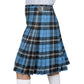 Ramsay Blue Ancient Tartan Kilt Left Side