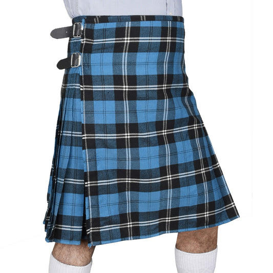 Ramsay Blue Ancient Tartan Kilt Right