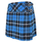 Ramsay Blue Tartan Skirt Front