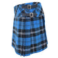 Ramsay Blue Tartan Skirt Left