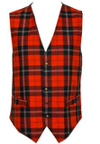 Ramsay Red Tartan Vest