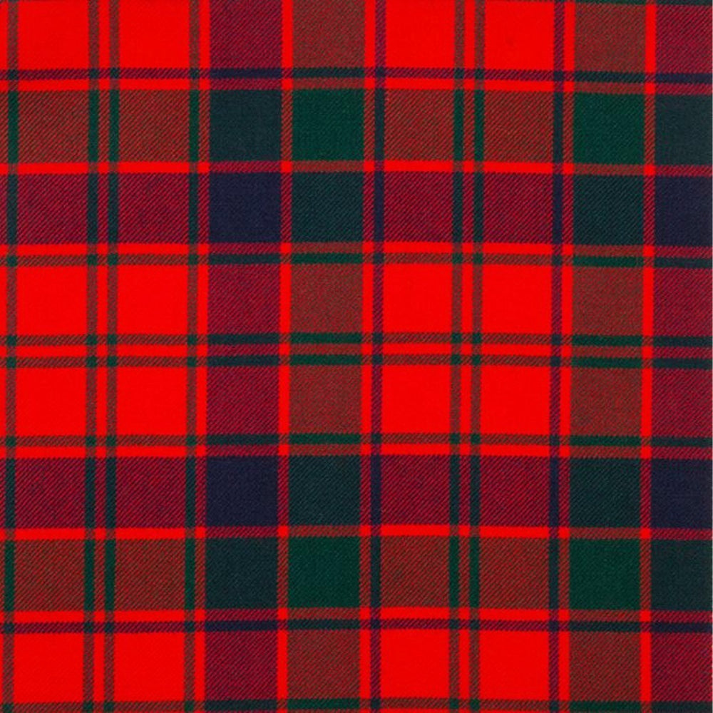 Robertson Red Modern Tartan Swatch