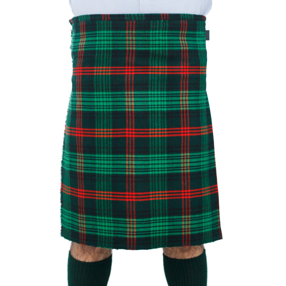 Rose Hunting Modern Tartan Kilt Front