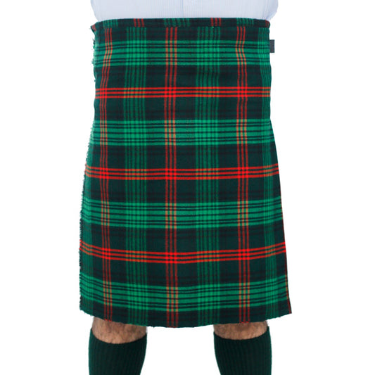 Rose Hunting Modern Tartan Kilt Front