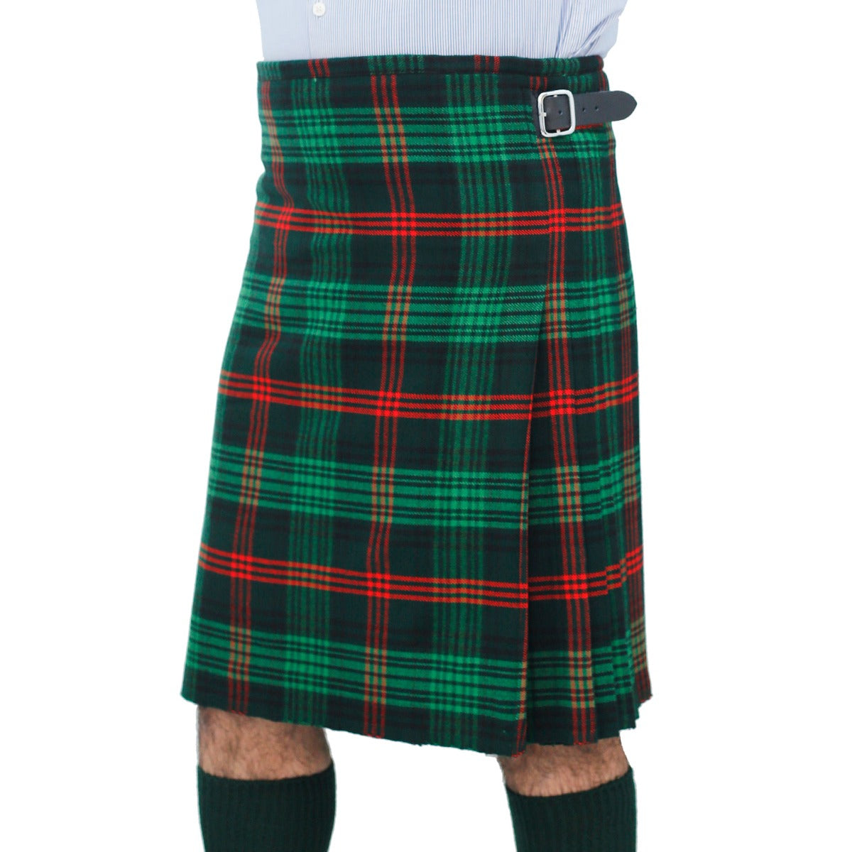 Rose Hunting Modern Tartan Kilt Left