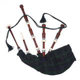 Rosewood Black Watch Tartan Bagpipe