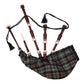 Rosewood Black Watch Weathered Tartan Bagpipe