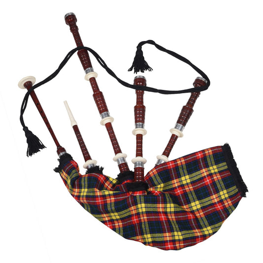 Rosewood Buchanan Modern Tartan Bagpipe