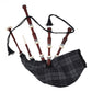 Rosewood Grey Watch Tartan Bagpipe