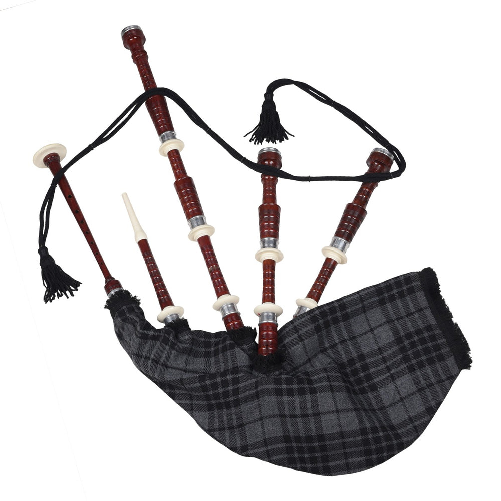 Rosewood Grey Watch Tartan Bagpipe