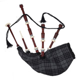 Rosewood Grey Watch Tartan Bagpipe