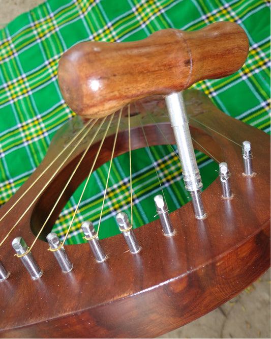 Rosewood Lyre Harp