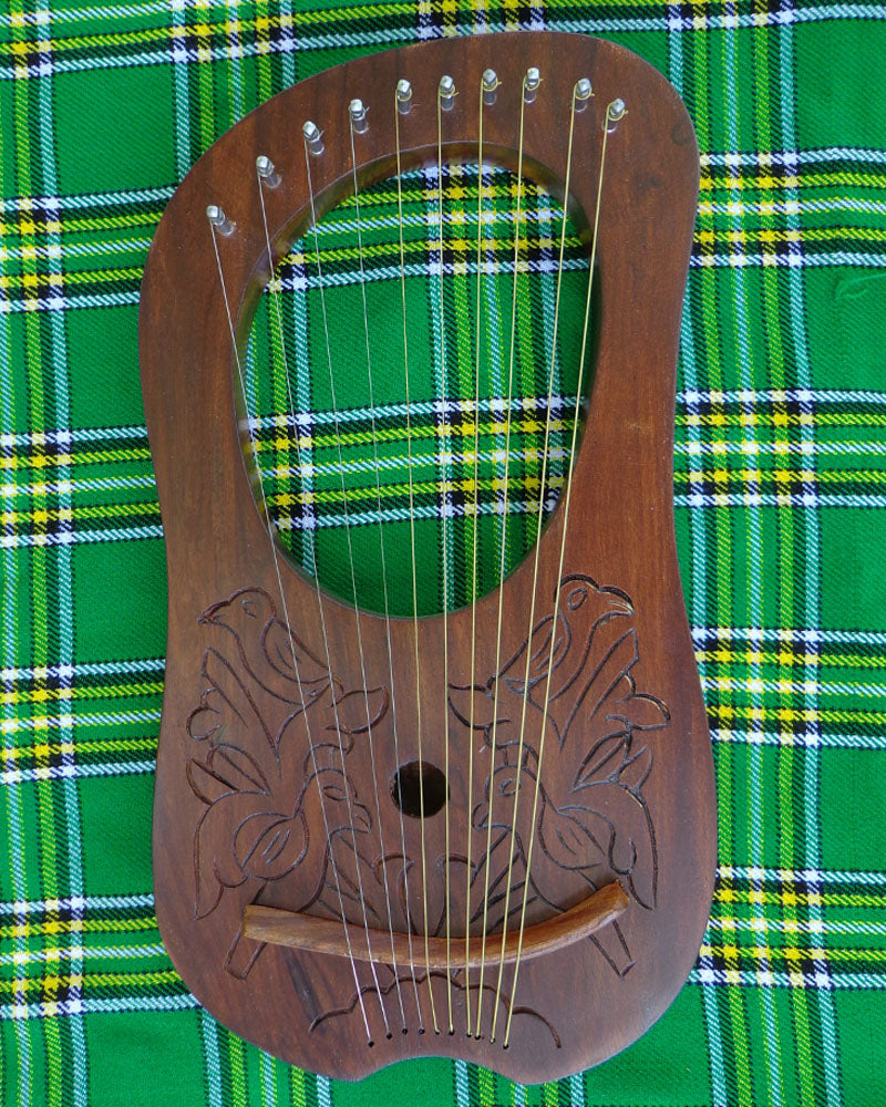 Rosewood Lyre Harp