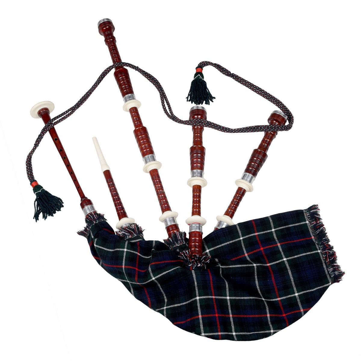 Rosewood MacKenzie Modern Tartan Bagpipe