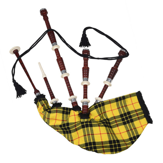 Rosewood MacLeod of Lewis Tartan Bagpipe