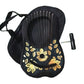 Rosewood 10 Strings Black/Gold Lyre Harp
