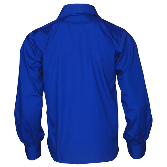 Royal Blue Jacobite Ghillie Shirt Back