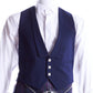 Navy Blue Prince Charlie Jacket With Vest