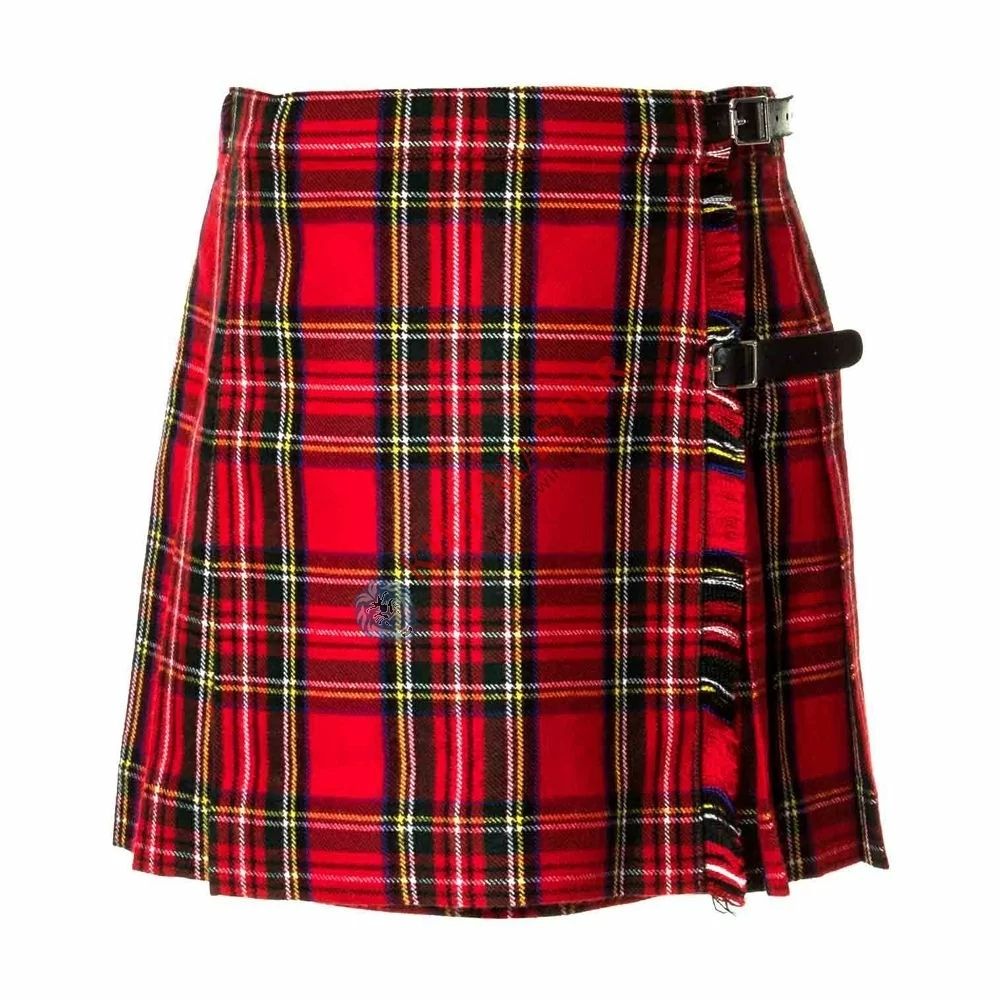 Women Royal Stewart Tartan Kilt