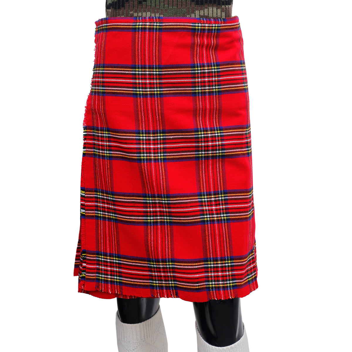 Royal Stewart Tartan Kilt Front Pose