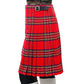 Royal Stewart Tartan Kilt Left Pose