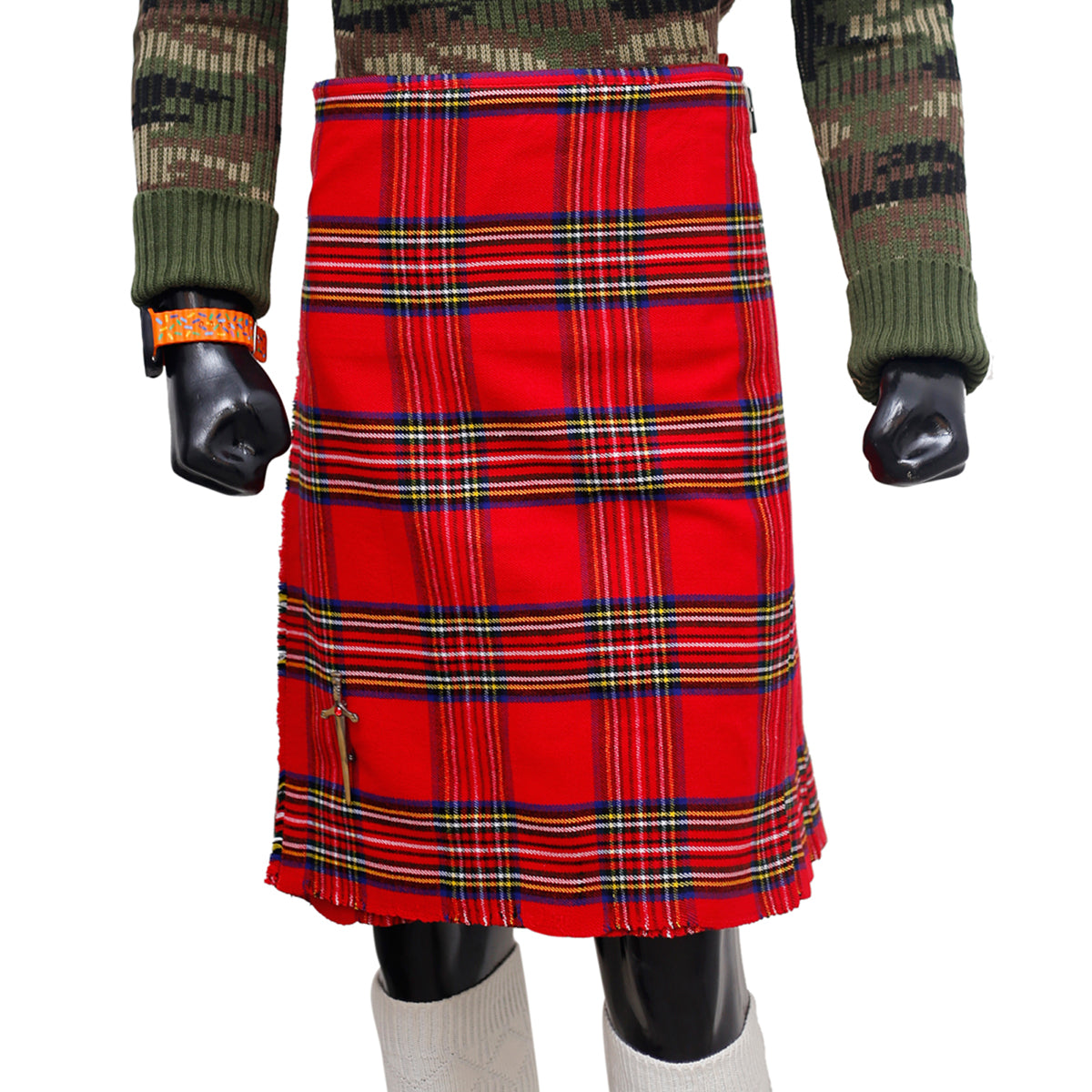Royal Stewart Tartan Kilt Main Pose