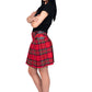 Royal Stewart Tartan Skirt Left