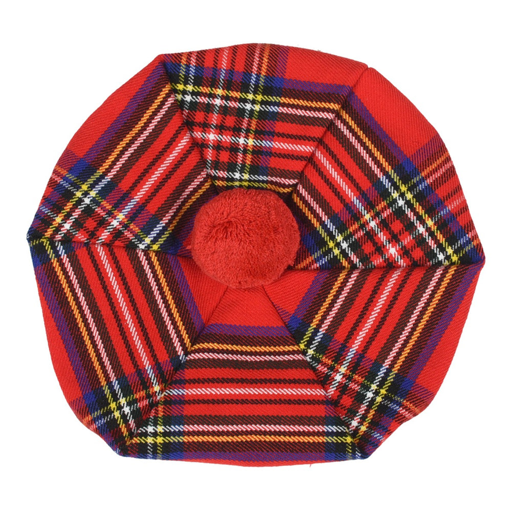 Royal Stewart Tartan Tammy Hat Front