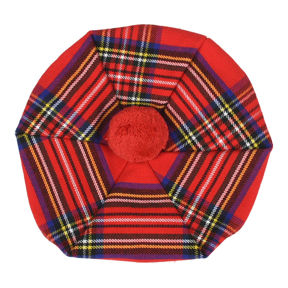 Royal Stewart Tartan Tammy Hat Front