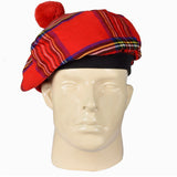 Royal Stewart Tartan Tammy Hat Front