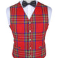 Royal Stewart Tartan Vest Front