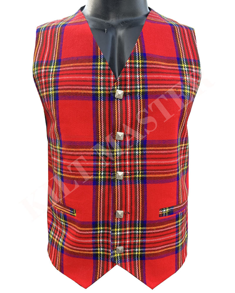 Royal Stewart Tartan Vest