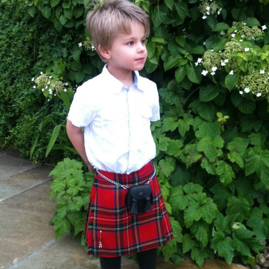 Royal Stewart Tartan Kilt for Boys