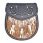 Saddlery Leather Semi Dress Sporran