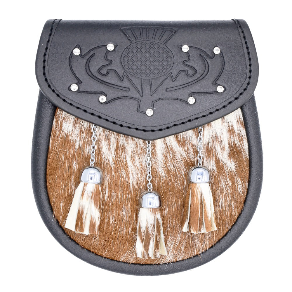 Saddlery Leather Semi Dress Sporran