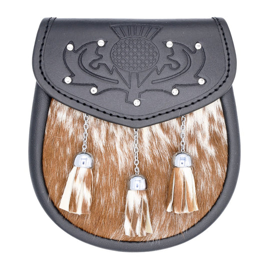 Saddlery Leather Semi Dress Sporran